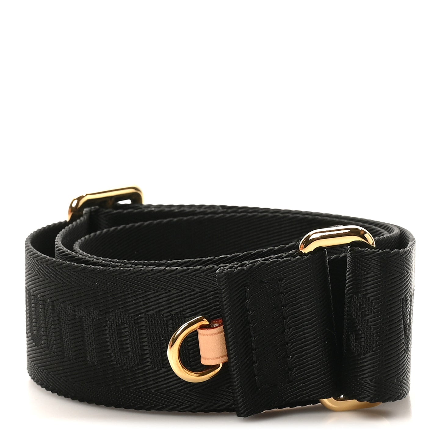 Monogram Multi Pochette Accessories Bandouliere Shoulder Strap Black