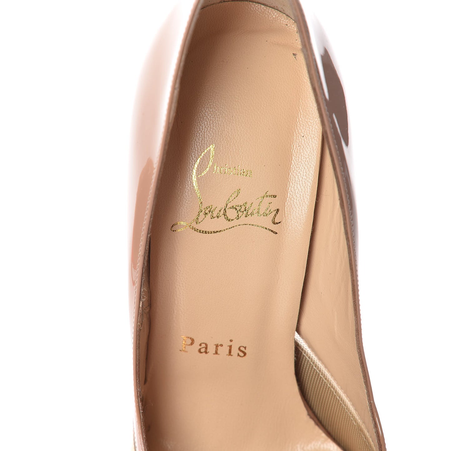 Patent Fluo Specchio Astrogirl 120 Pumps 35 Nude