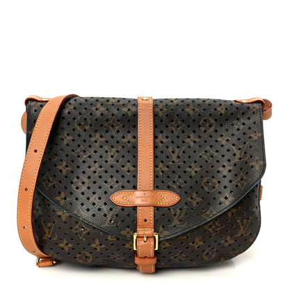 Louis Vuitton Monogram SC Flore Saumur Teal 1 of 10
