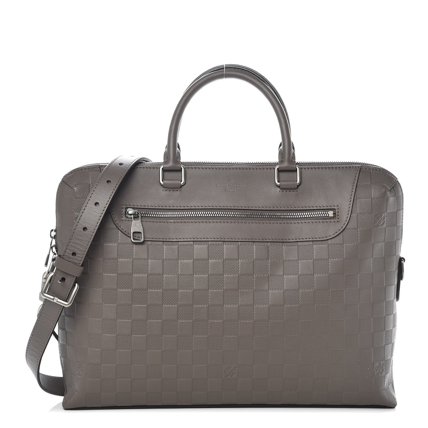 Louis Vuitton Damier Infini Porte-Documents Jour NM Granit 1 of 9