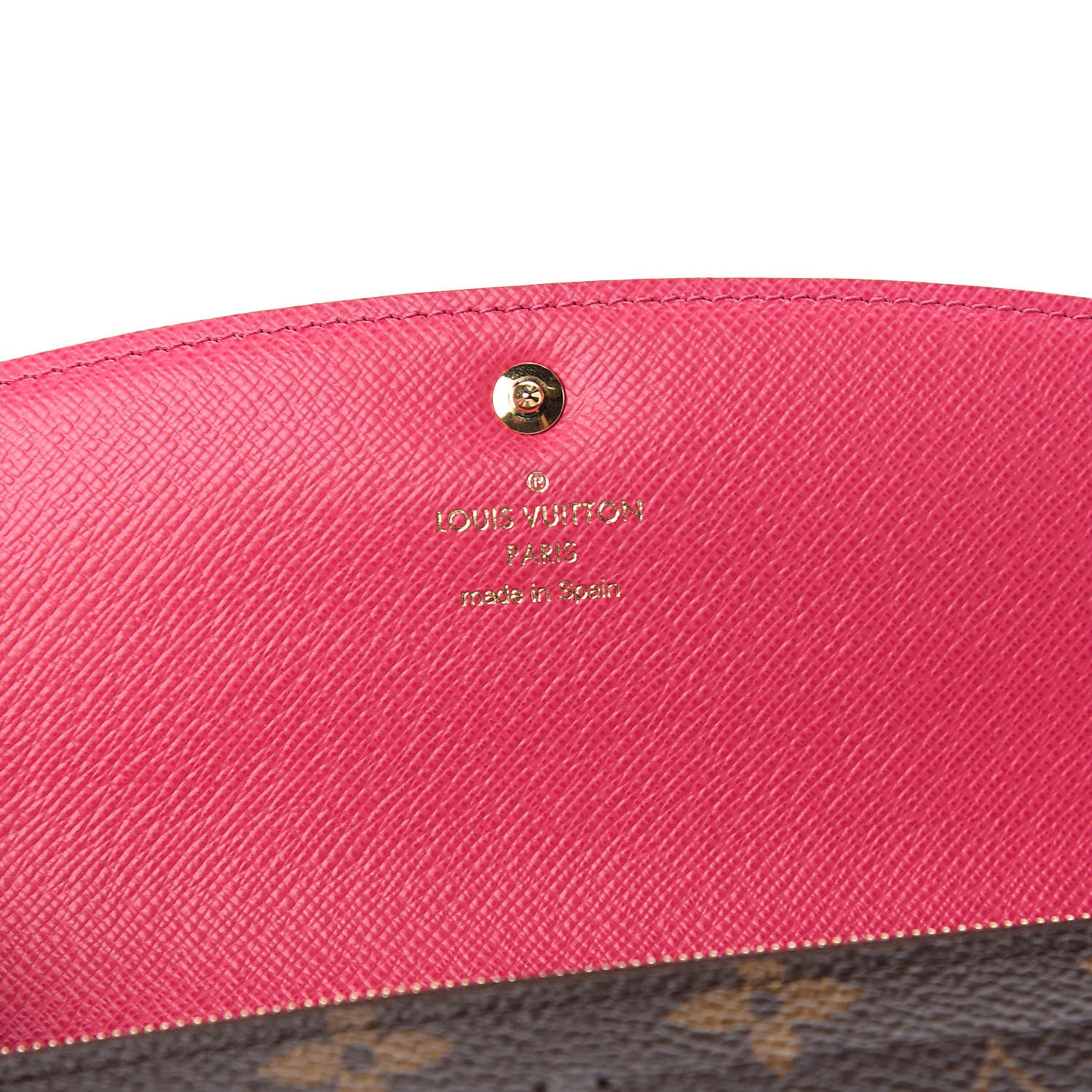 Louis Vuitton Monogram Bloom Flower Emilie Wallet 6 of 7