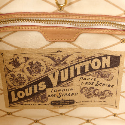 Louis Vuitton Damier Azur Summer Trunks Neo Neverfull MM 7 of 11