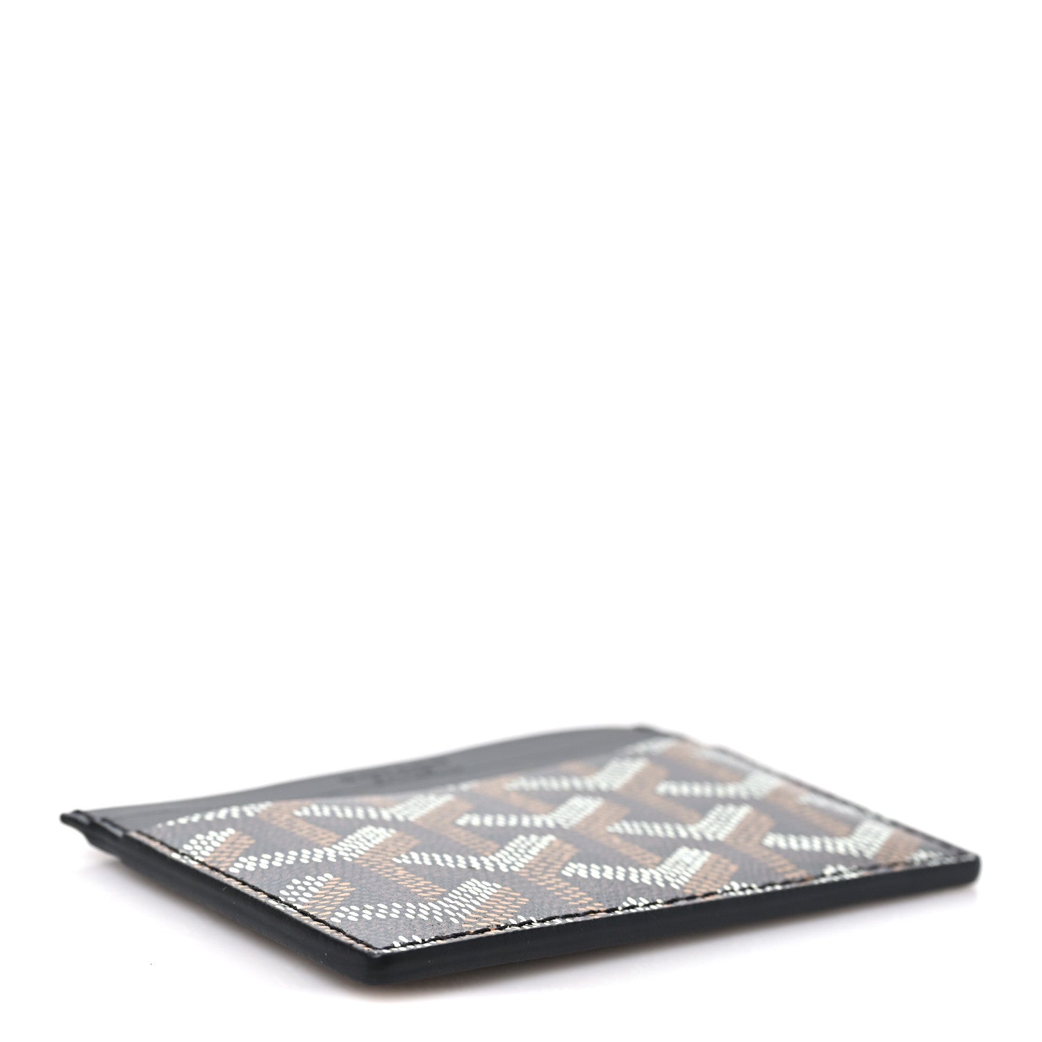 Goyard Goyardine Saint Sulpice Card Holder Black 4 of 8