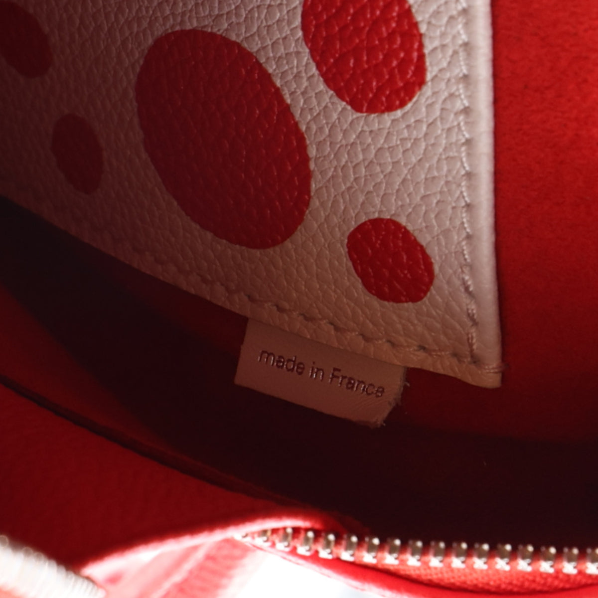 LV X YK Empreinte Square Bag Red White