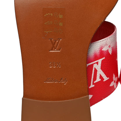 Louis Vuitton Monogram Escale Palma Sandals 38.5 Rouge 9 of 14