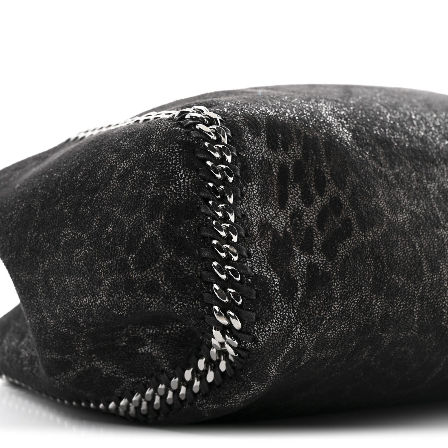 Stella McCartney Leopard Shaggy Deer Falabella Reversible Tote Grey 11 of 12