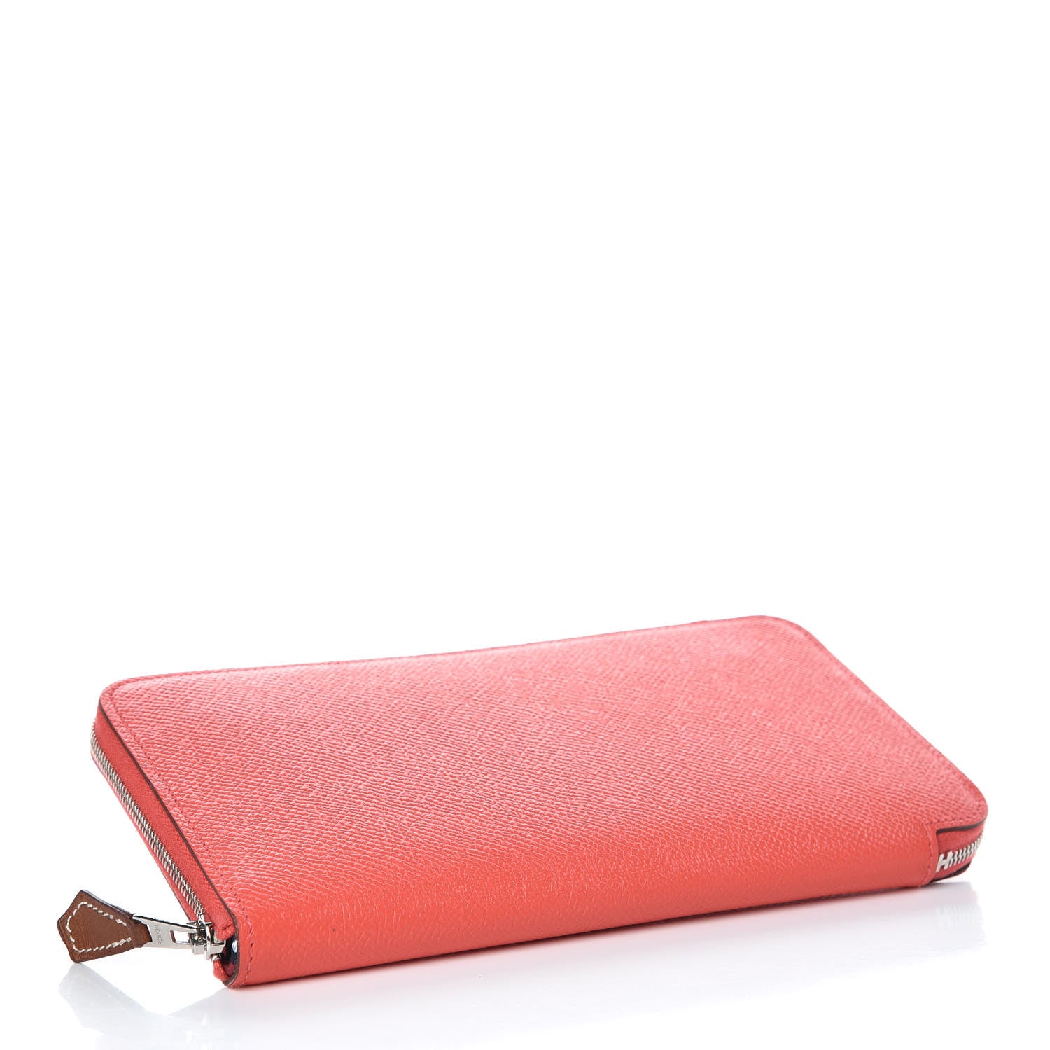Hermes Epsom Silk'in Wallet Rose Jaipur 4 of 8