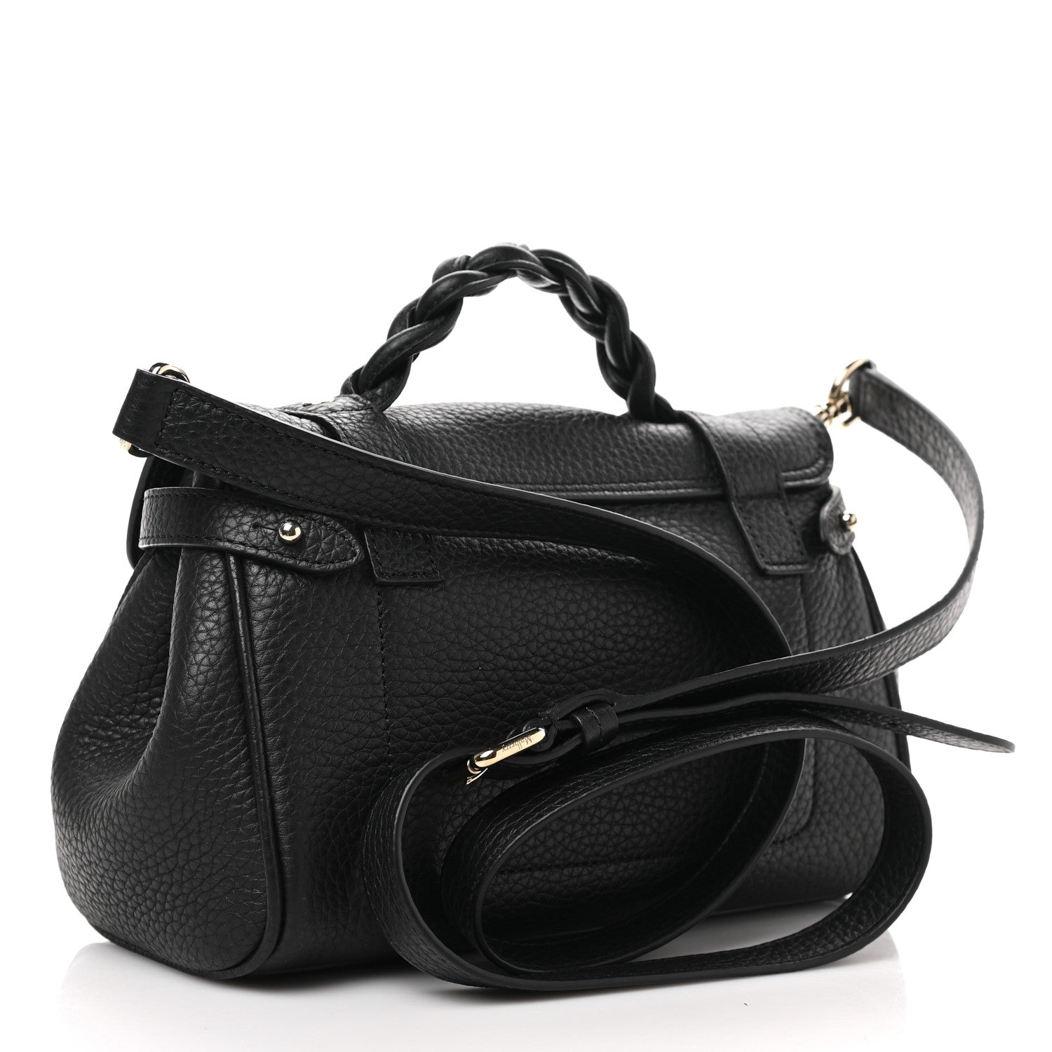 Mulberry Heavy Grain Mini Alexa Black 3 of 8