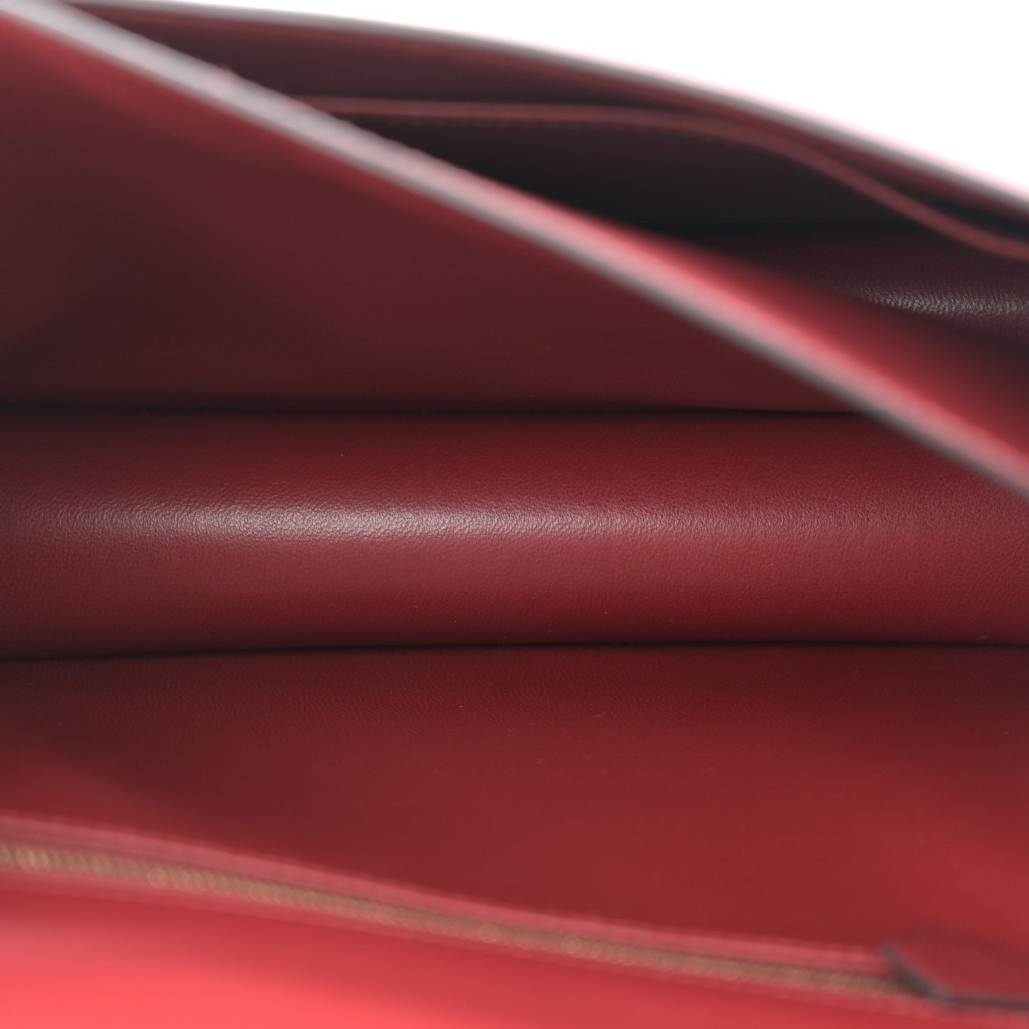 Hermes Madame Calfskin Constance 24 Rouge H 5 of 11