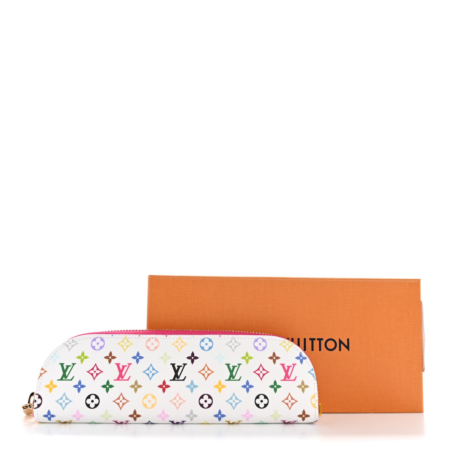 Louis Vuitton LV X TM Monogram Multicolor Charlotte Pencil Pouch Fuchsia 9 of 9