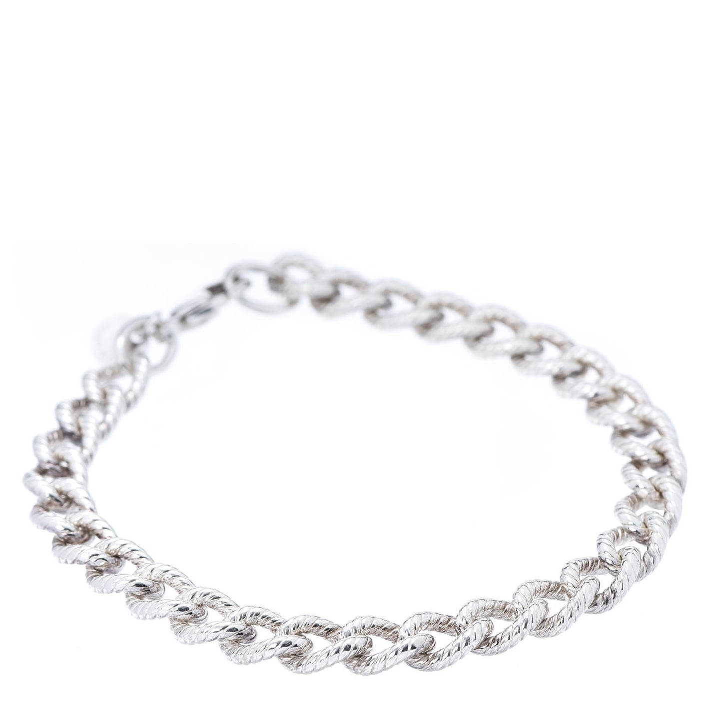 Sterling Silver Cable Link Bracelet