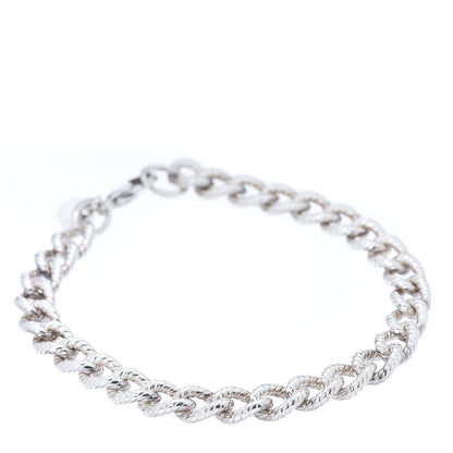 Tiffany Sterling Silver Cable Link Bracelet 1 of 5