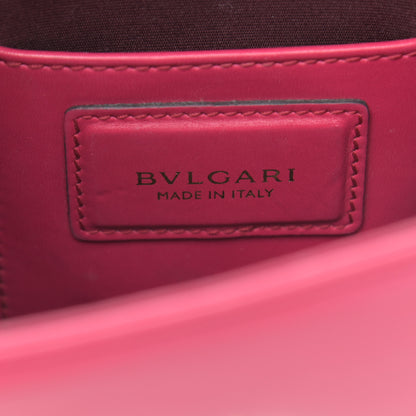 Bulgari Calfskin Small Serpenti Forever Snake Strap Crossbody Bag Pink 6 of 13