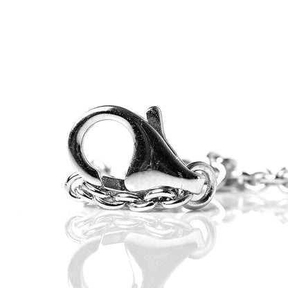 Cartier 18K White Gold Interlocking LOVE Bracelet 4 of 6