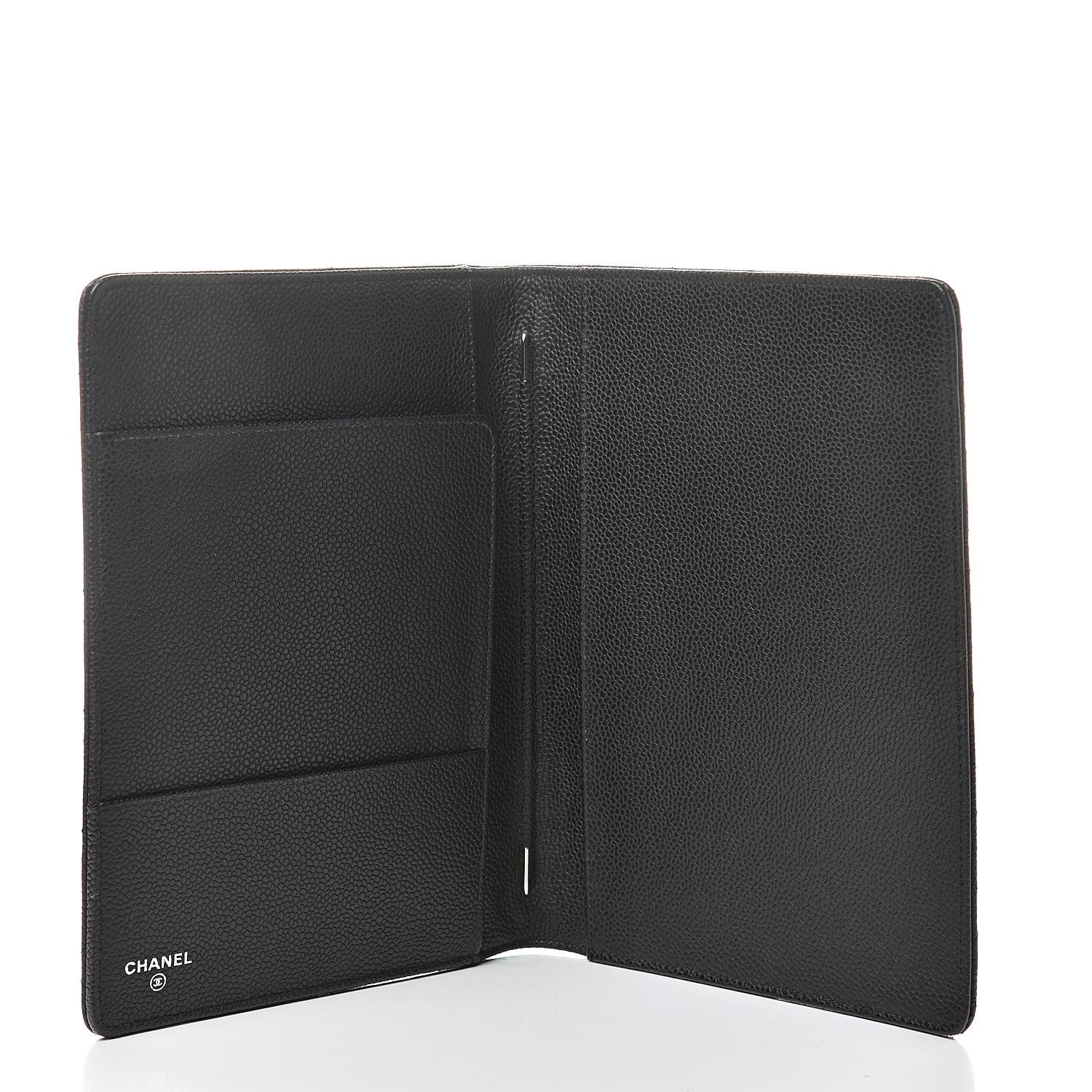 Chanel Caviar Quilted Large Agenda Cover Black 5 of 10
