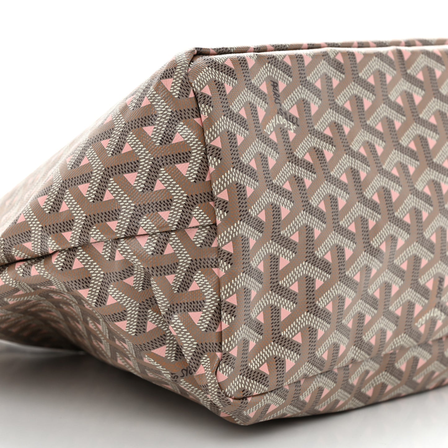 Goyardine Saint Louis Claire Voie PM Grege Powder Pink