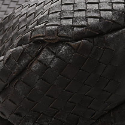 Bottega Veneta Nappa Intrecciato Large Campana Hobo Ebano 9 of 10