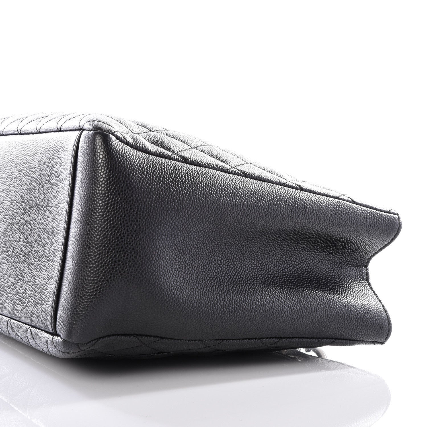 Chanel Caviar Quilted Grand Shopping Tote GST Black 9 of 10
