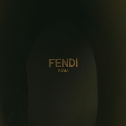 Fendi Calfskin Filo Boots 35.5 Green 7 of 10