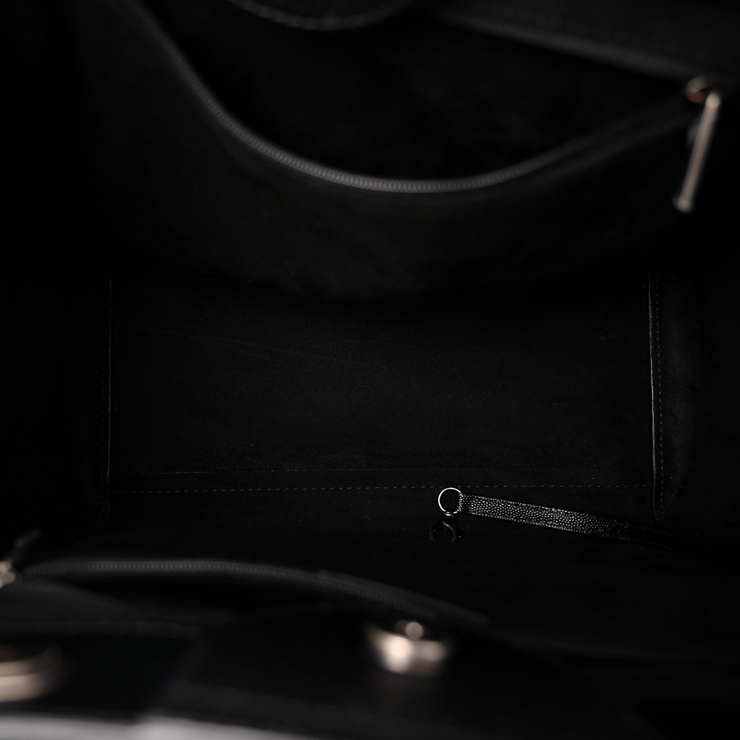 Chanel Caviar Small Studded Deauville Tote Black 5 of 10
