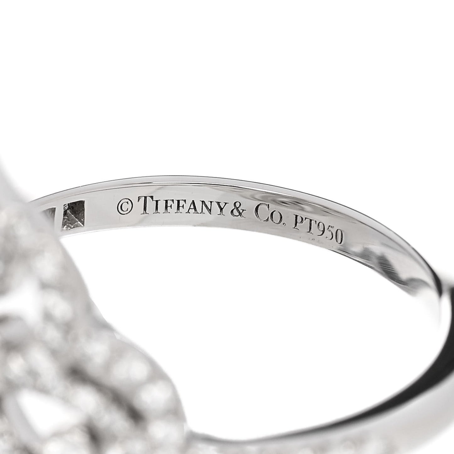 Platinum Diamond Enchant Double Heart Ring 49 5
