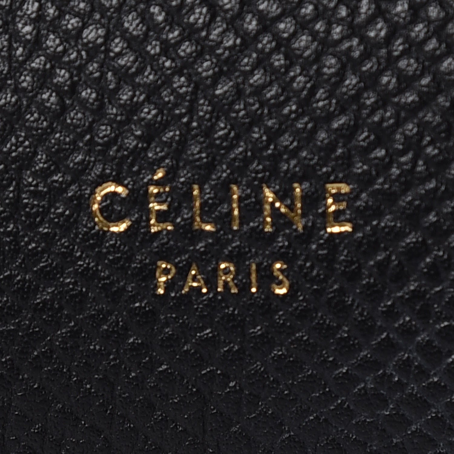 Celine Grained Calfskin Mini Belt Bag Black 8 of 10
