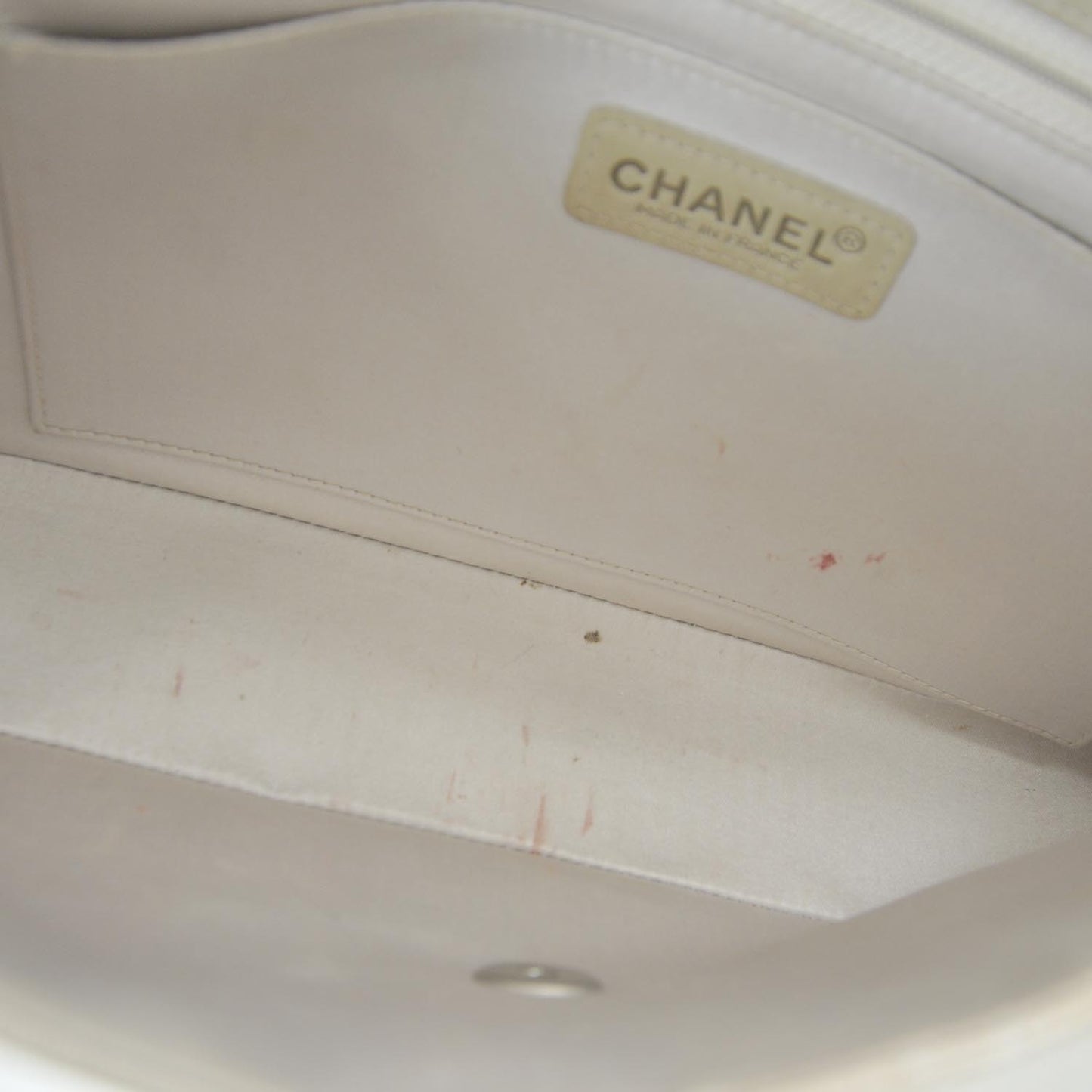 Nylon Travel Medium Flap Beige