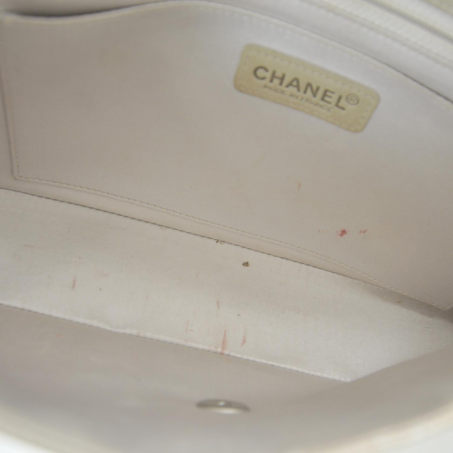 Chanel Nylon Travel Medium Flap Beige 5 of 9