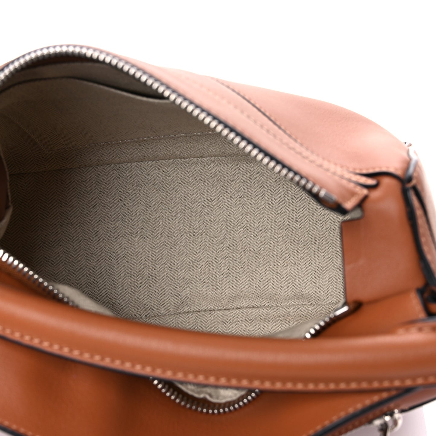 Calfskin Small Puzzle Bag Tan
