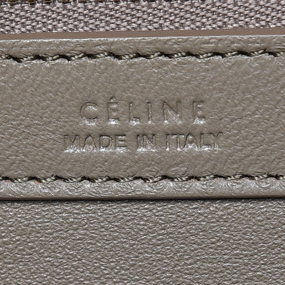 Celine Crocodile Embossed Nubuck Medium Belt Cabas Phantom Beige 7 of 13