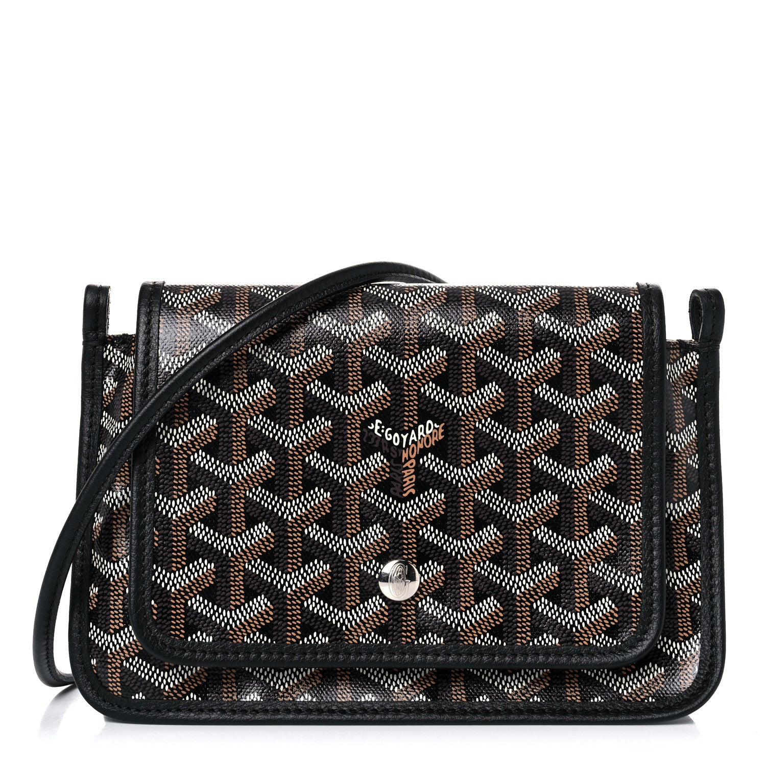 Goyard Goyardine Plumet Wallet Clutch Black 1 of 8