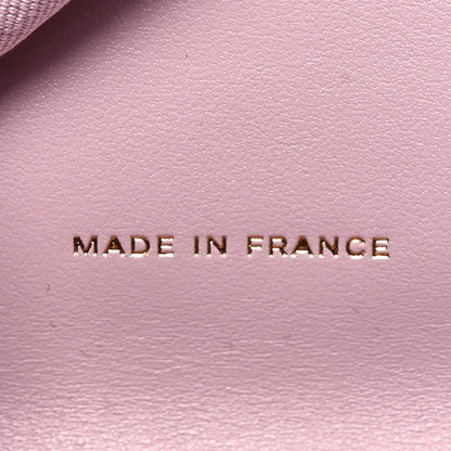 Chanel Caviar Quilted Compact Flap Wallet Light Pink 7 of 9