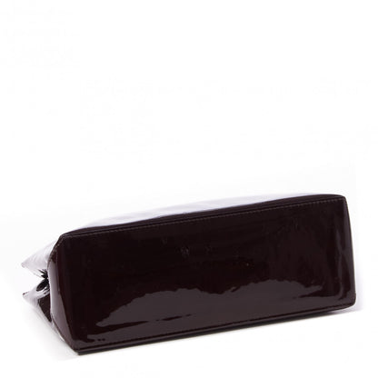 Louis Vuitton Vernis Wilshire PM Amarante 3 of 8
