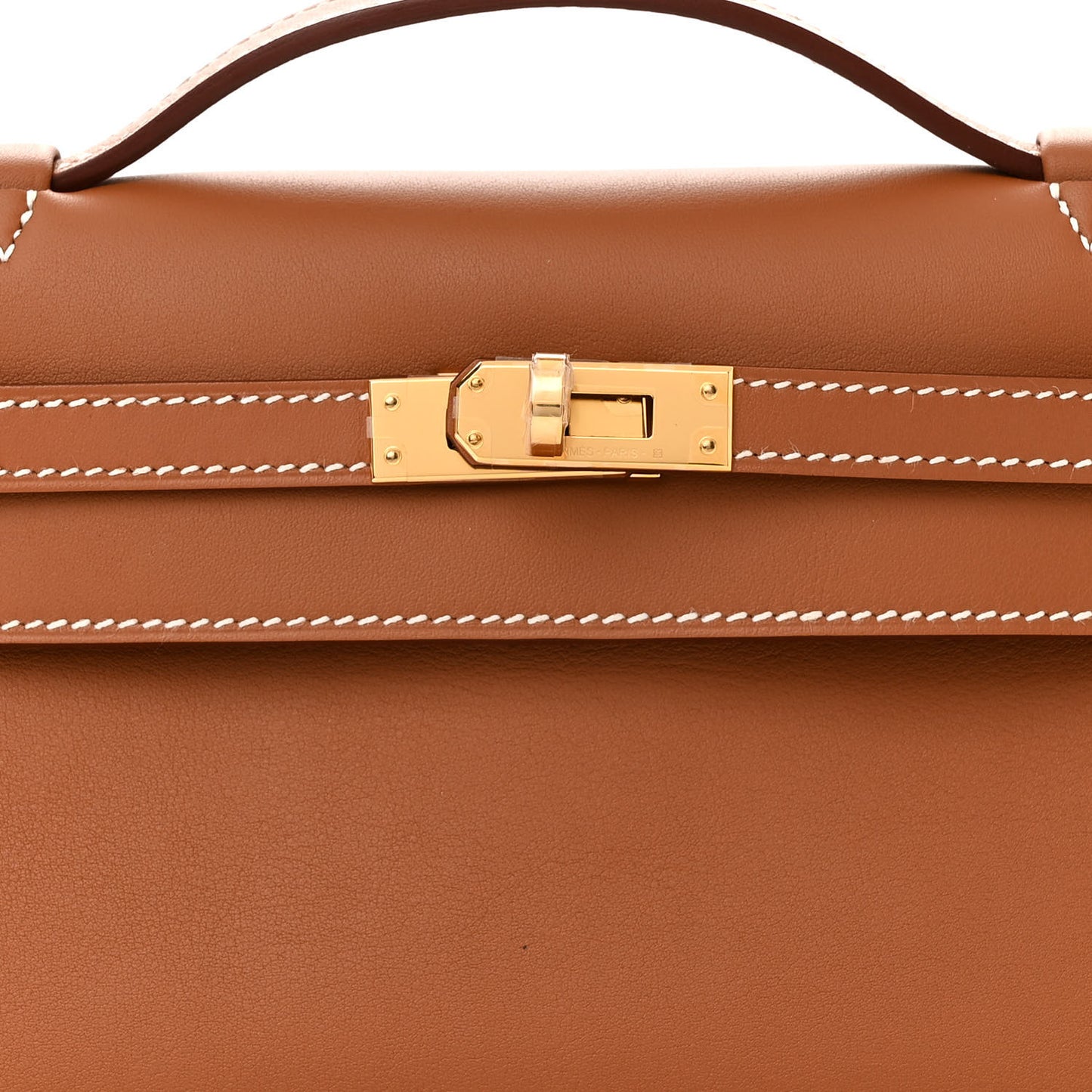 Swift Kelly Pochette Clutch Gold