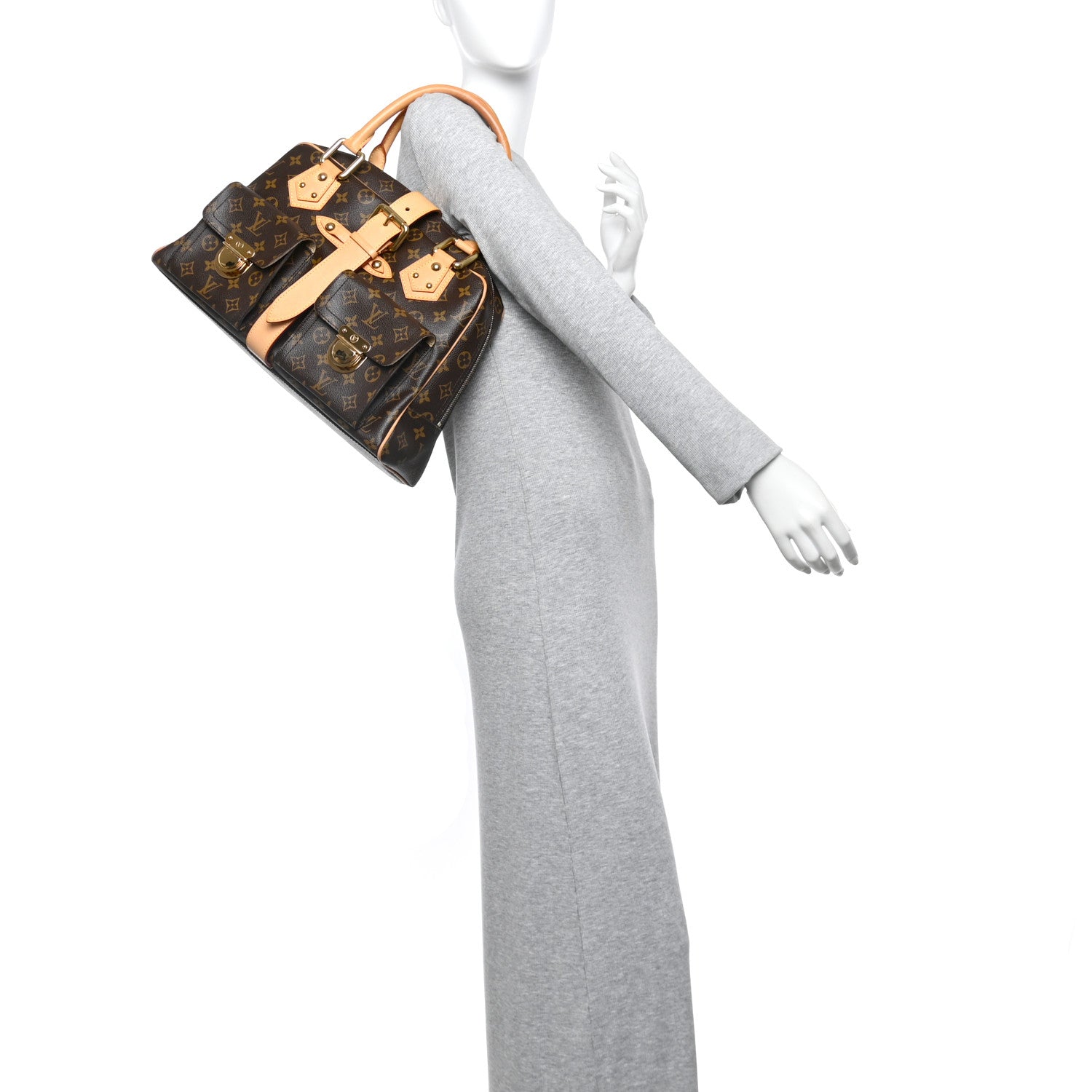 Louis Vuitton Monogram Manhattan GM 2 of 9