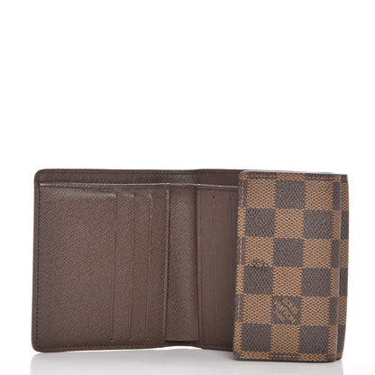 Louis Vuitton Damier Ebene Elise Wallet 6 of 8