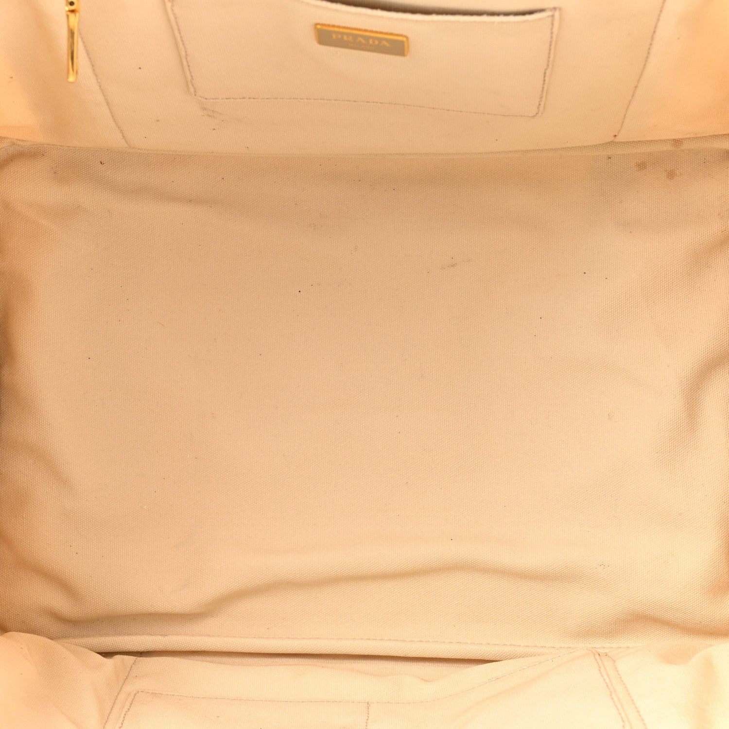 Prada Canapa Logo Tote Grezzo 5 of 18