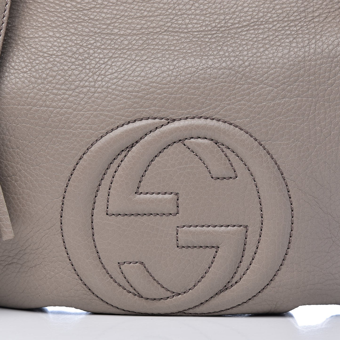 Pebbled Calfskin Small Soho Hobo New Fango