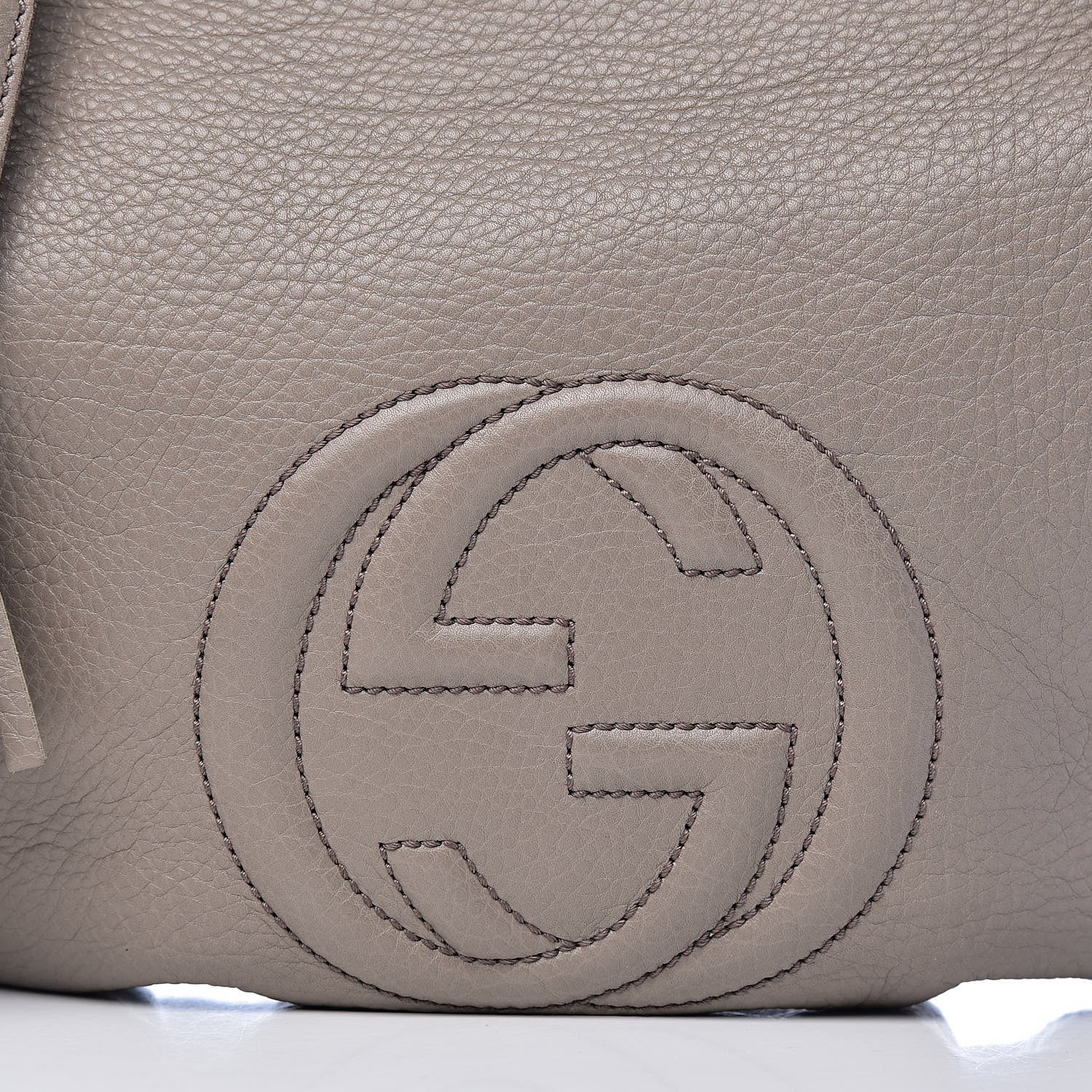 Gucci Pebbled Calfskin Small Soho Hobo New Fango 10 of 10