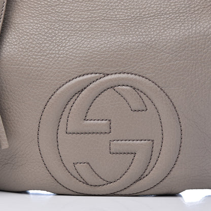 Gucci Pebbled Calfskin Small Soho Hobo New Fango 10 of 10