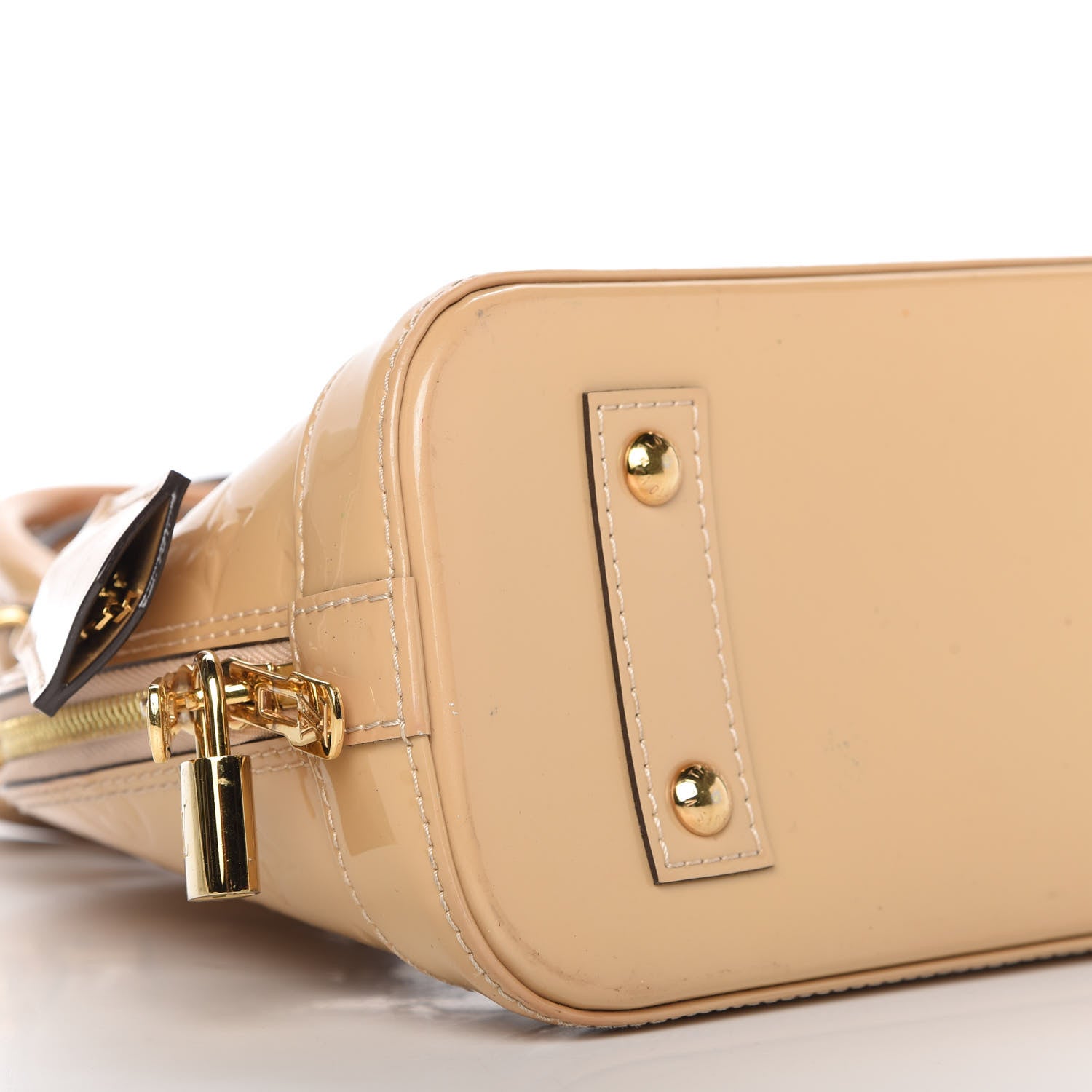 Louis Vuitton Vernis Alma BB Dune 6 of 9