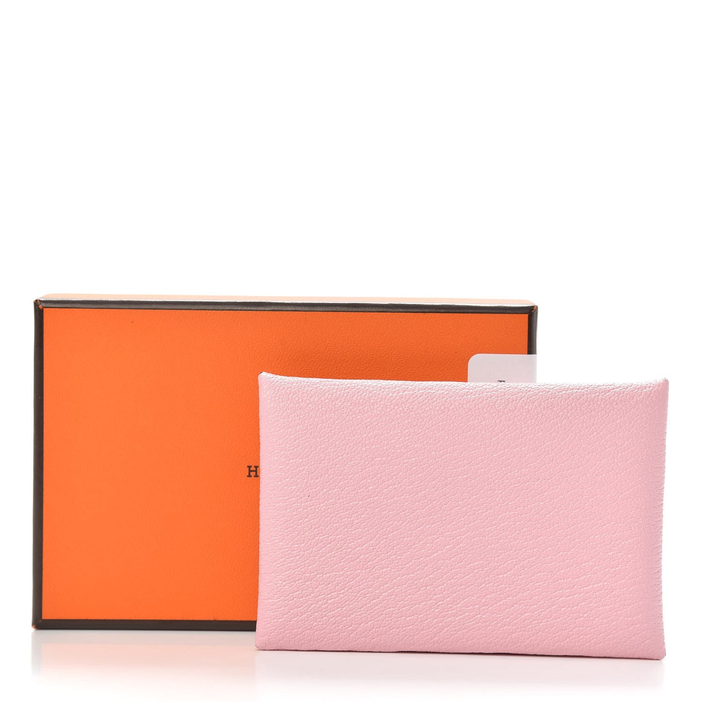 Chevre Mysore Calvi Card Case Rose Sakura