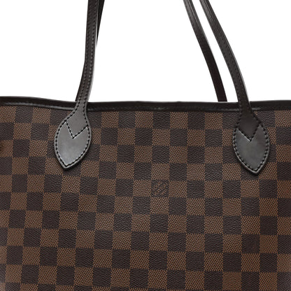 Louis Vuitton Damier Ebene Neverfull MM 7 of 9