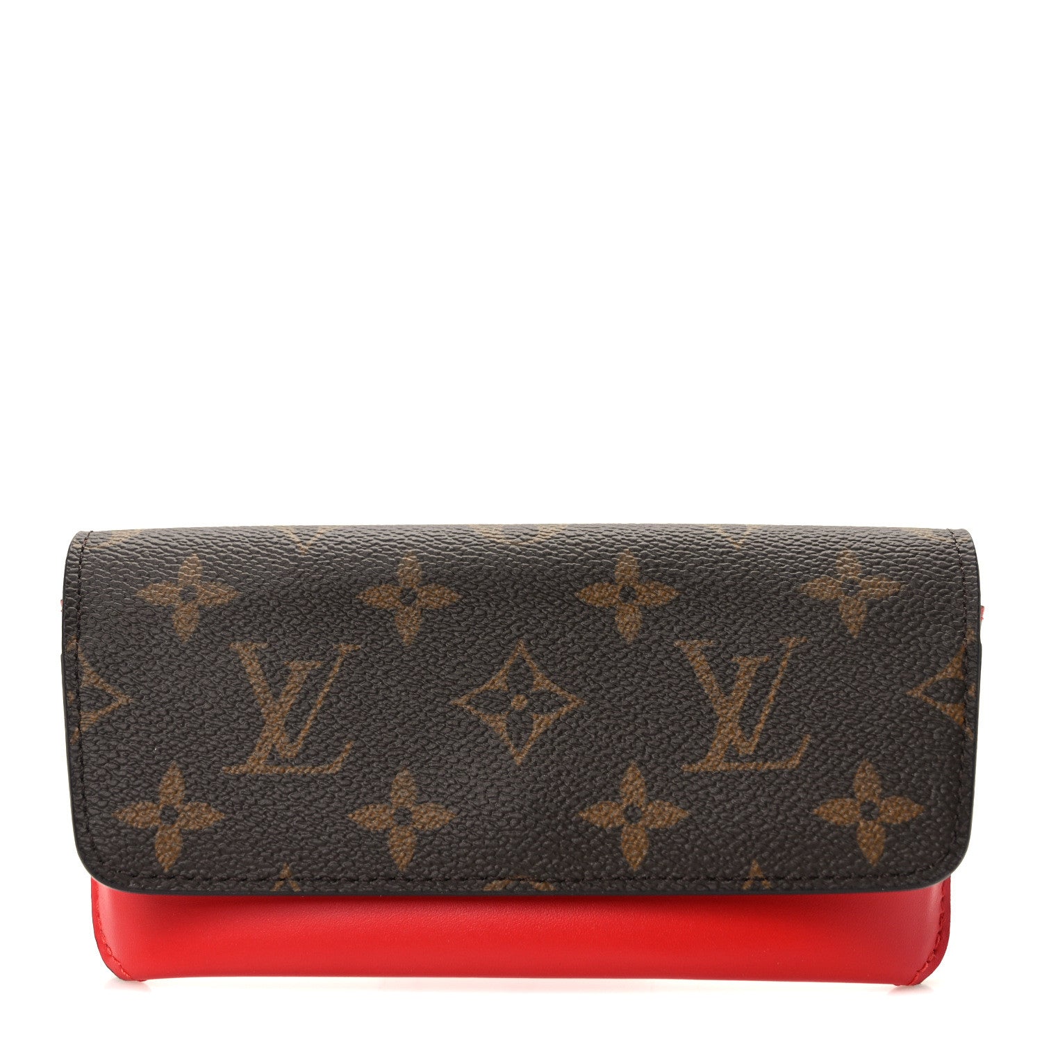 Louis Vuitton Monogram Woody Sunglass Case Rouge 1 of 6
