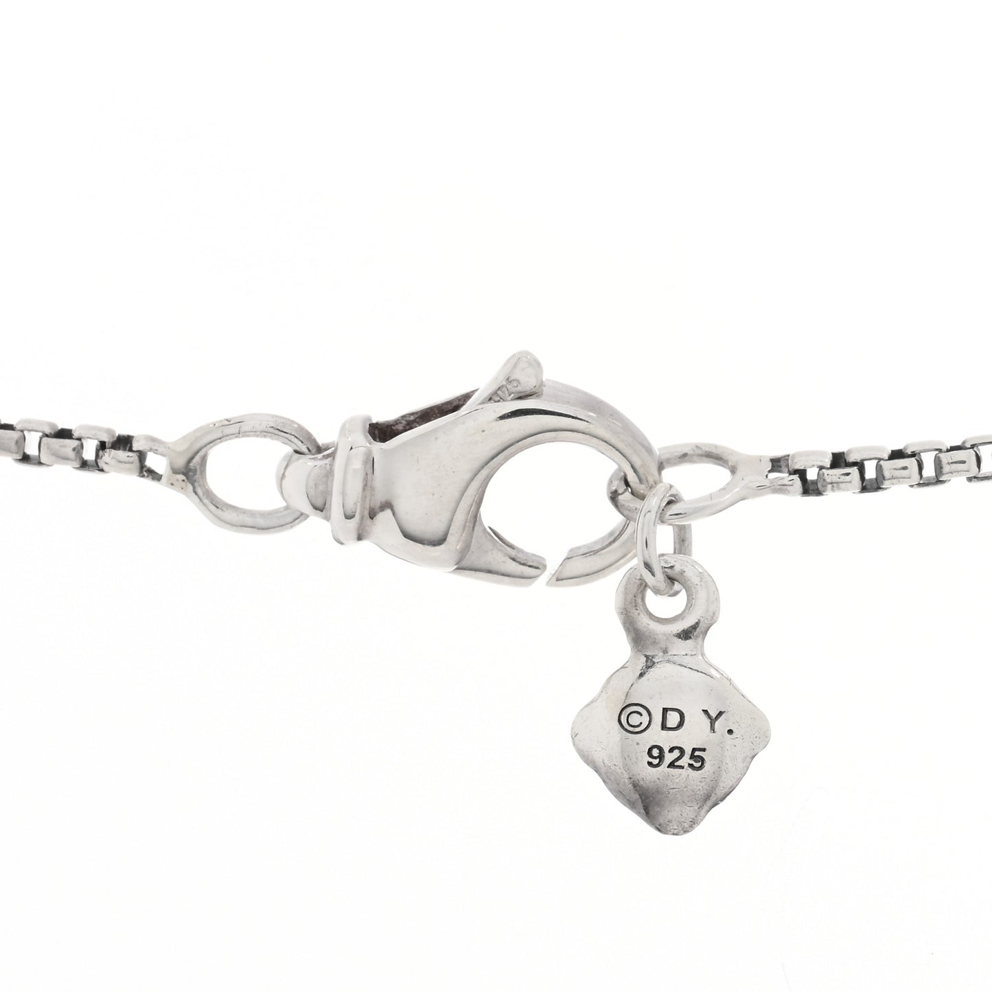 Sterling Silver Diamond Stax Rondelle Pendant Necklace