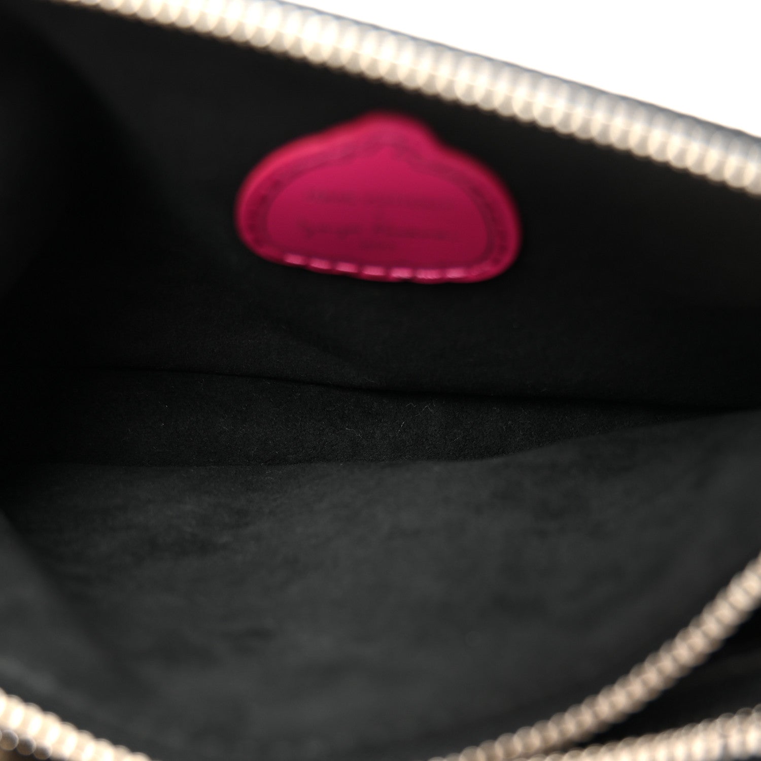 Louis Vuitton LV X YK Empreinte Multi Pochette Accessories Black Fuchsia 5 of 10
