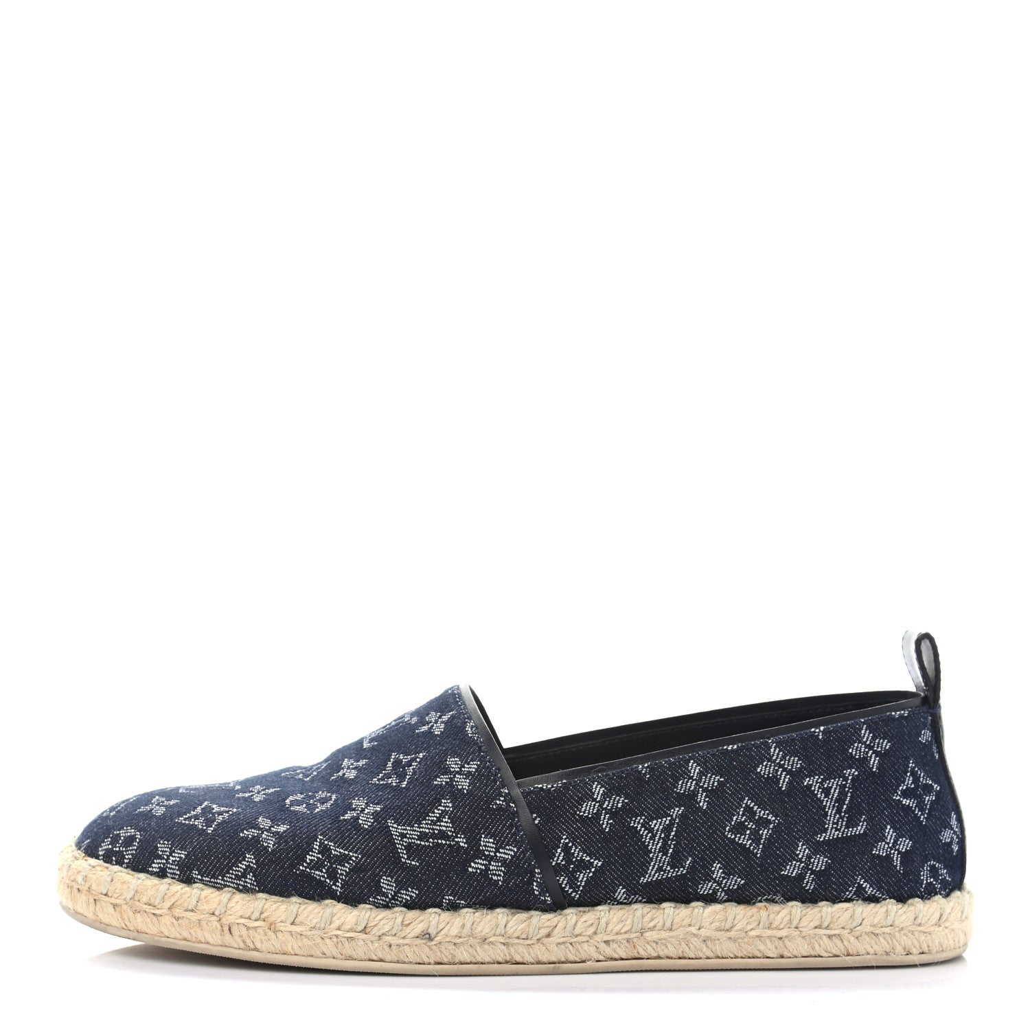 Louis Vuitton Monogram Denim Waterfall Espadrille 39 Marine 1 of 8