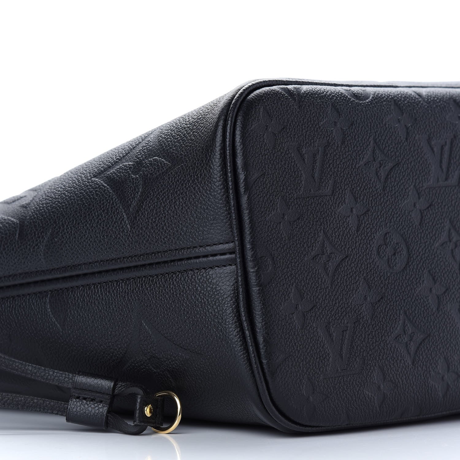 Louis Vuitton Empreinte Monogram Giant Neverfull MM Black 8 of 9