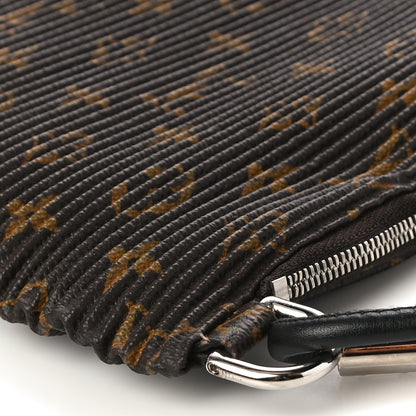 Louis Vuitton Monogram Canvas Pleated Explorer Bag PM 7 of 9