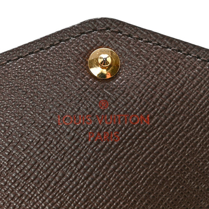 Louis Vuitton Damier Ebene Sarah Wallet NM 6 of 15